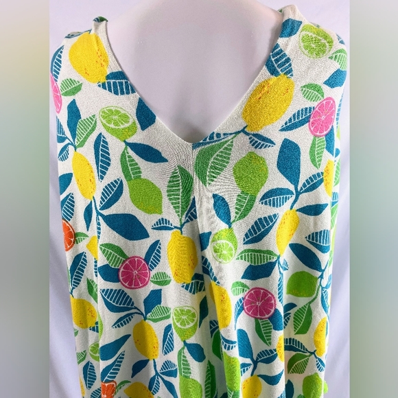 Cashmere Citus Fruit Print Topper - Picture 7 of 11